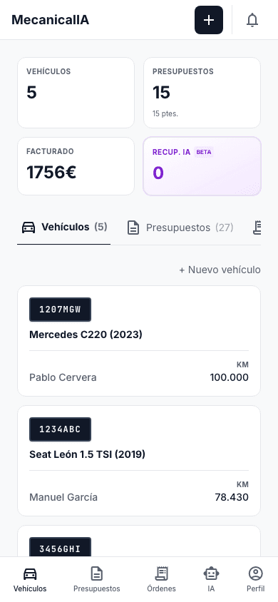 Vista mecánico